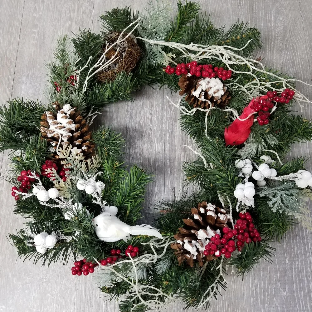 Nature/bird wreath